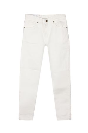 White cotton denim jeans DONDUP KIDS | BP217BS0030BPTDBD000